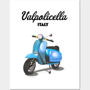 Valpotlicella Italy Scooter poster Posters and Art